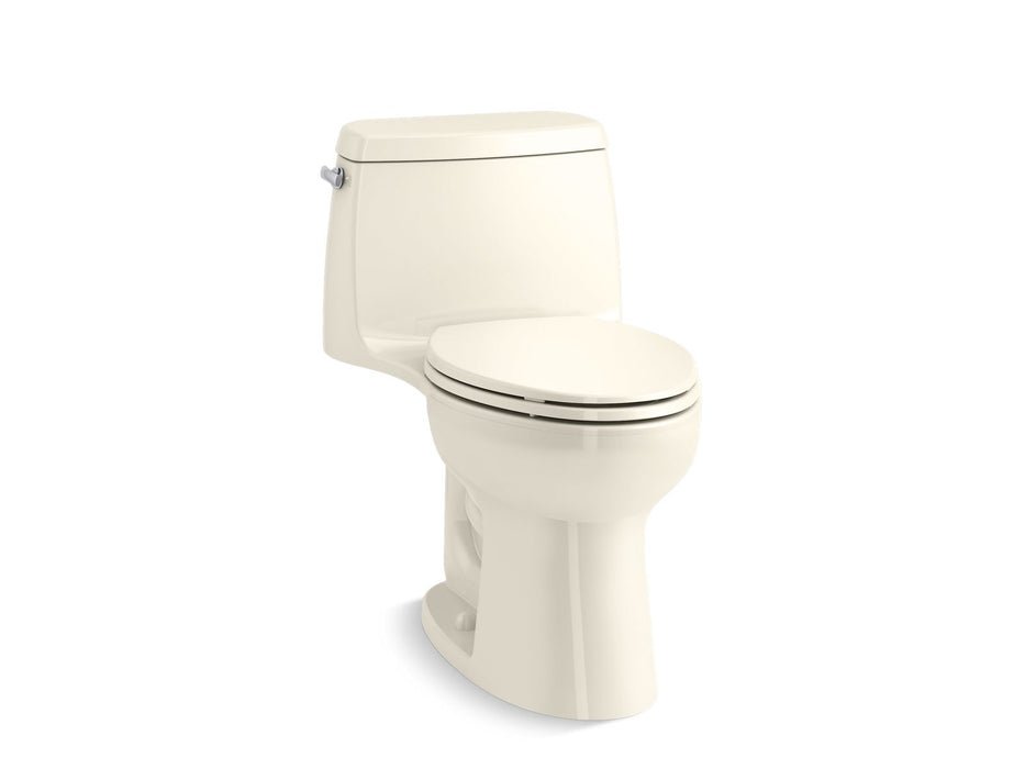 KOHLER K-30812 Santa Rosa ContinuousClean ST one-piece compact elongated toilet, 1.28 gpf