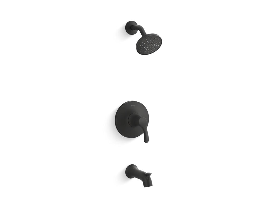 KOHLER K-TS27391-4G Simplice Rite-Temp bath and shower trim kit, 1.75 gpm