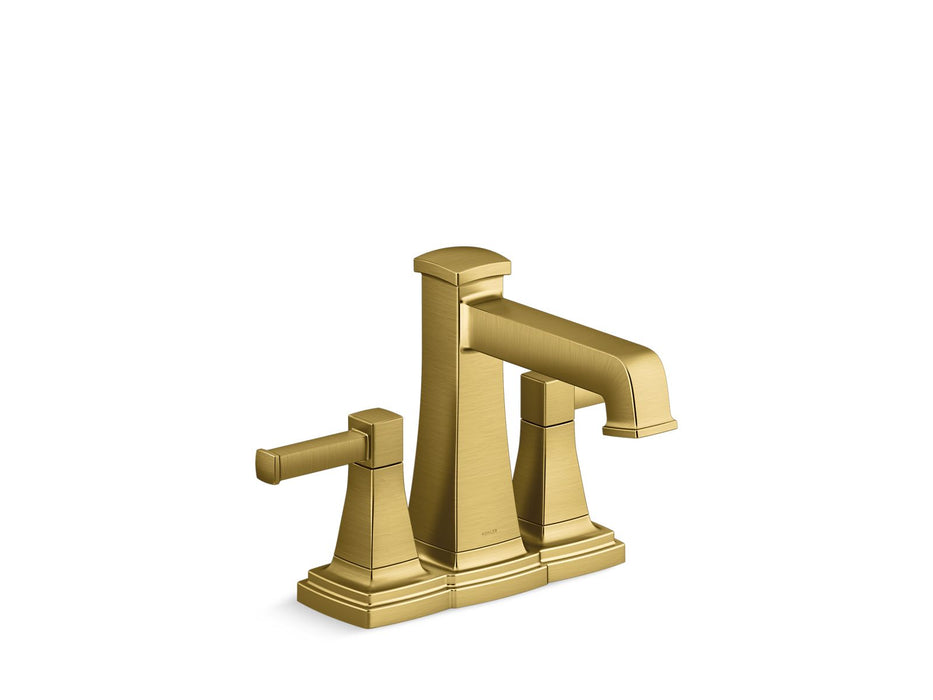 KOHLER K-27398-4 Riff Centerset bathroom sink faucet, 1.2 gpm