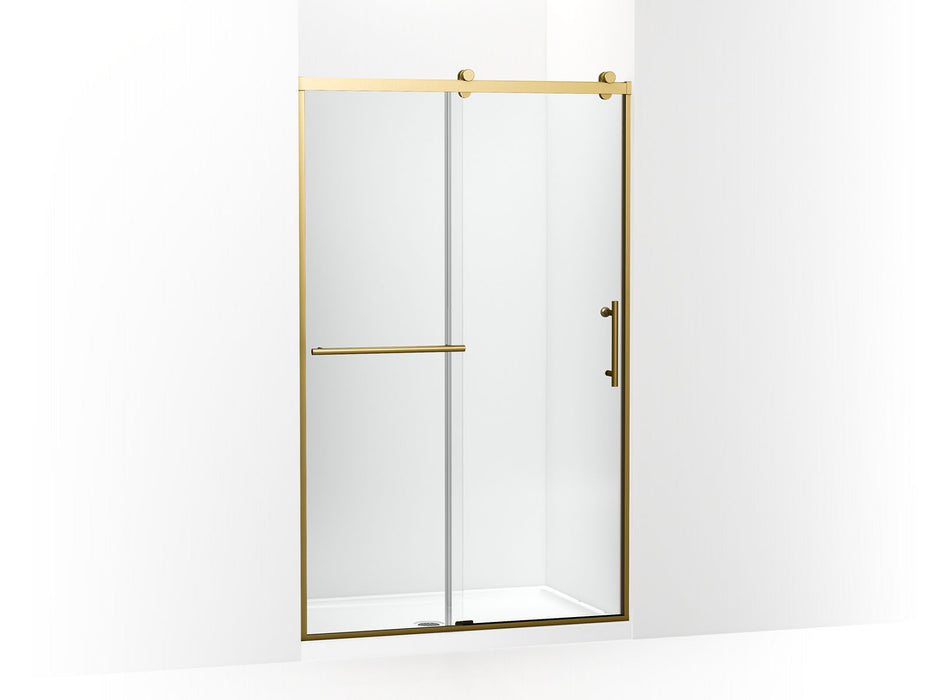 KOHLER K-709082-10L Rely 77" H sliding shower door with 3/8"-thick glass