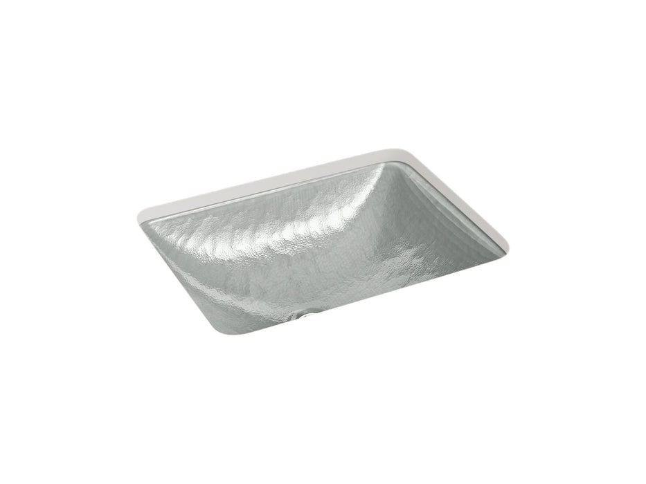 KOHLER K-28823-G8 Yepsen 20" rectangular undermount bathroom sink, no overflow