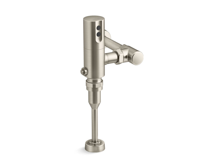 KOHLER Mach Tripoint Touchless urinal flushometer, DC-powered, 0.125 gpf
