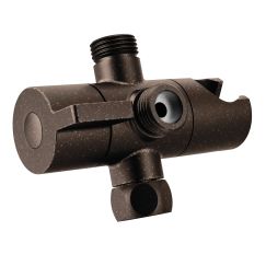 Moen CL707 Shower Arm Diverter with Included Cradle in Oil Rubbed Bronze