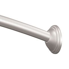 Moen CSR2166 Brushed nickel 6' curved shower rod
