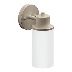 Moen DN0761 Brushed nickel one globe bath light