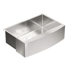 Moen G18121 1800 Series 30" x 21" Stainless Steel 18 Gauge Single Bowl Sink in Satin Stainless