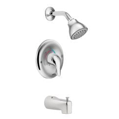 Moen L2353 Chateau Posi-Temp Single Handle 1-Spray Tub and Shower Faucet in Chrome