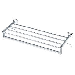 Moen R5519 Chrome 24" towel bar with shelf