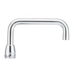Moen S0000 6" Double Bend Spout From The M-Dura Collection Material Brass in Chrome