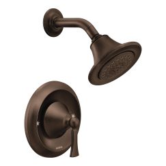 Moen T4502 Wynford Single Handle 1-Spray Posi-Temp Shower Faucet Trim Kit in Oil Rubbed Bronze