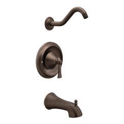 Moen T5503NH Wynford Moentrol One Handle Tub and Shower Faucet Trim Kit in Oil Rubbed Bronze