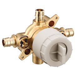 Moen U140 M-Core 4 Port 1/2" Cold Exp Pex With Cc/Ips Tub Connection Includes Stops