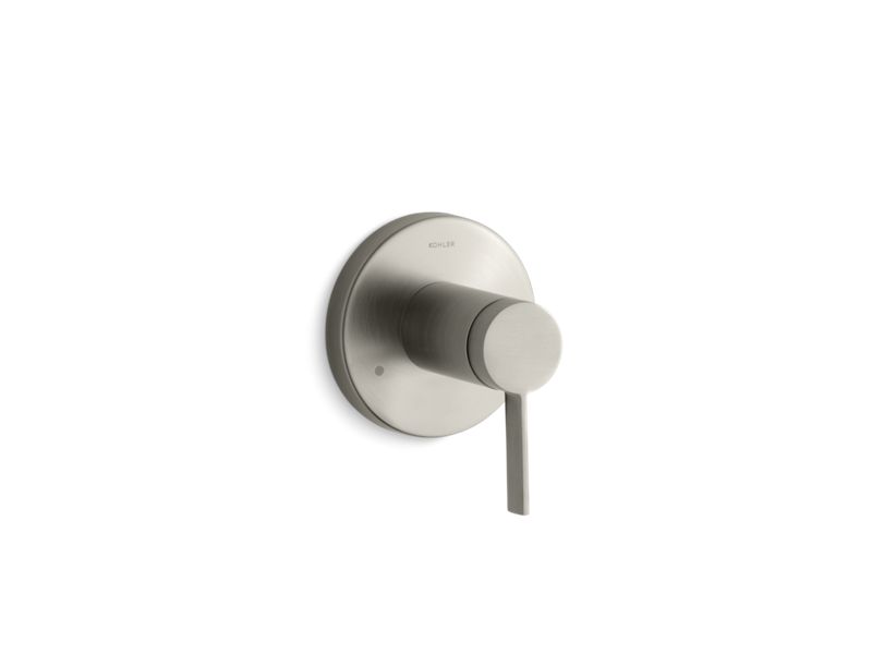 KOHLER T10944-4-BN Stillness Valve Trim With Lever Handle For Transfer Valve, Requires Valve in Vibrant Brushed Nickel