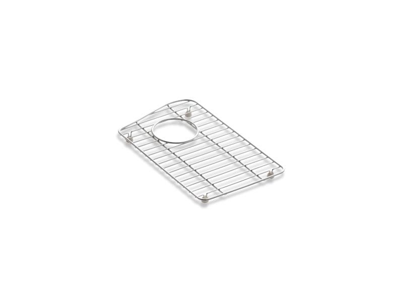 KOHLER K-6162-ST Lawnfield Stainless steel sink rack, 15-13/32" x 16-1/2", for right-hand bowl
