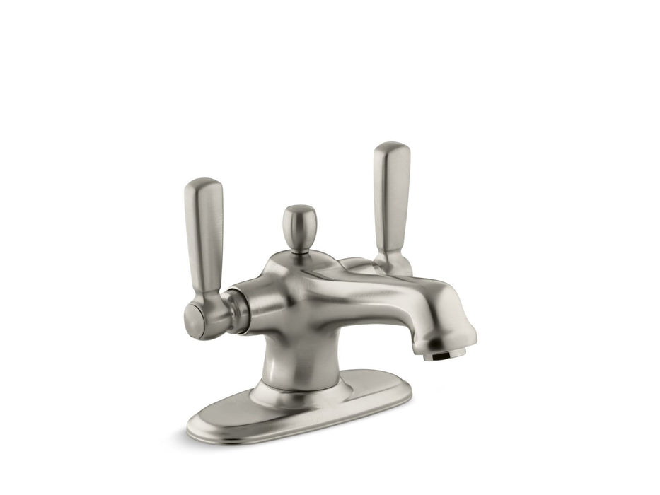 KOHLER K-10579-4 Bancroft Monoblock bathroom sink faucet, 1.2 gpm