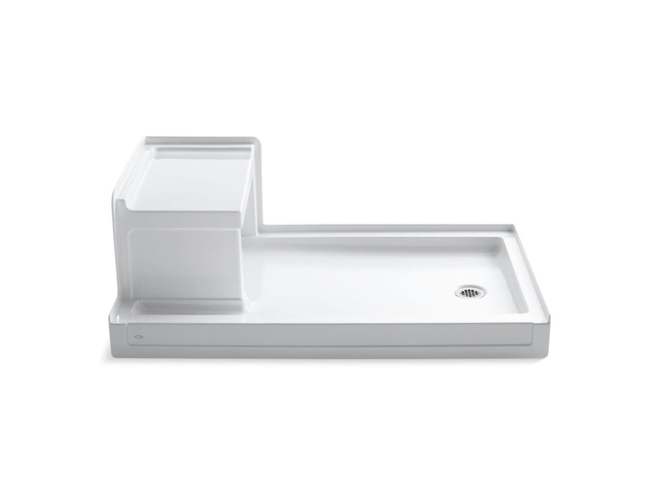 KOHLER K-1978 Tresham 60" x 36" alcove shower base, right drain