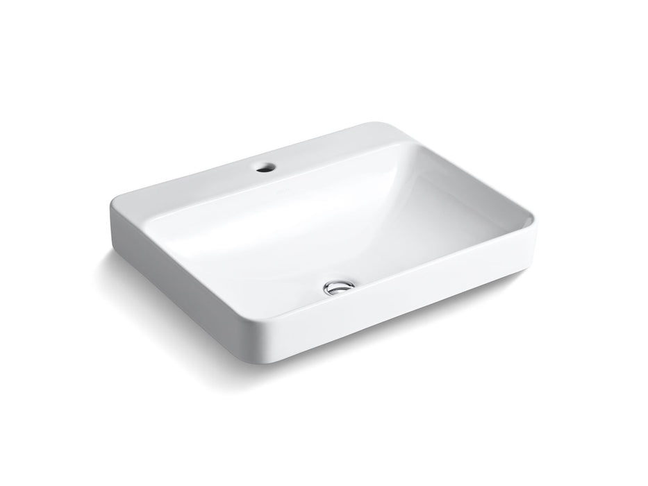 KOHLER Vox 23" rectangular vessel bathroom sink