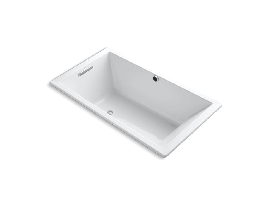 KOHLER K-1173-GHW Underscore 66" x 36" drop-in Heated BubbleMassage air bath