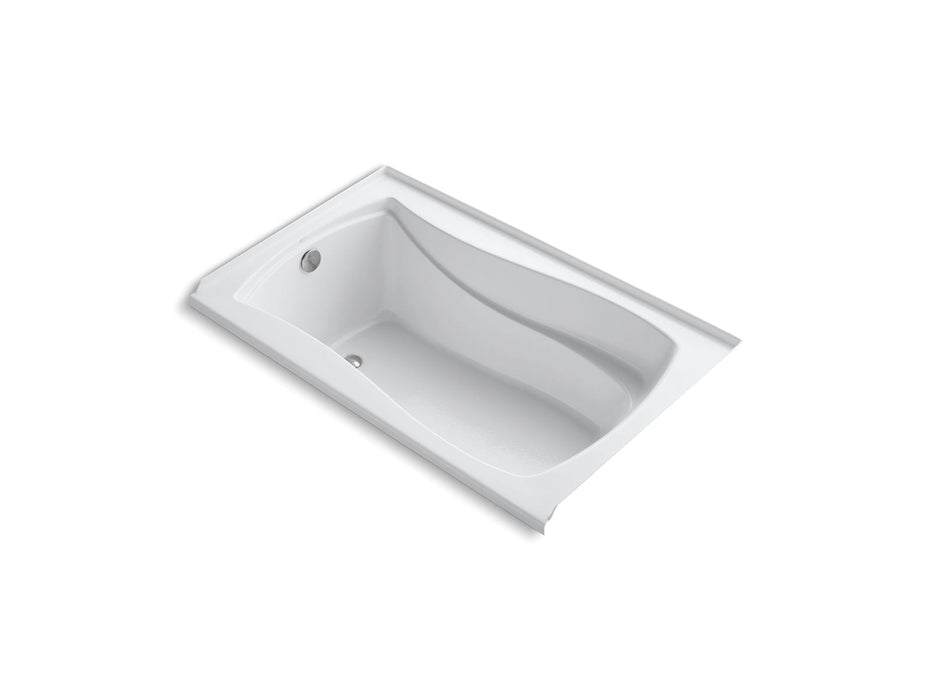 KOHLER K-1242-LW Mariposa 60" x 36" alcove bath with Bask heated surface, left drain
