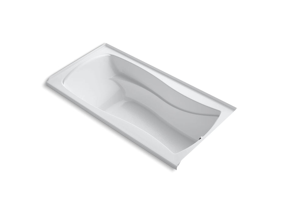 KOHLER K-1259-RW Mariposa 72" x 36" alcove bath with Bask heated surface, right drain