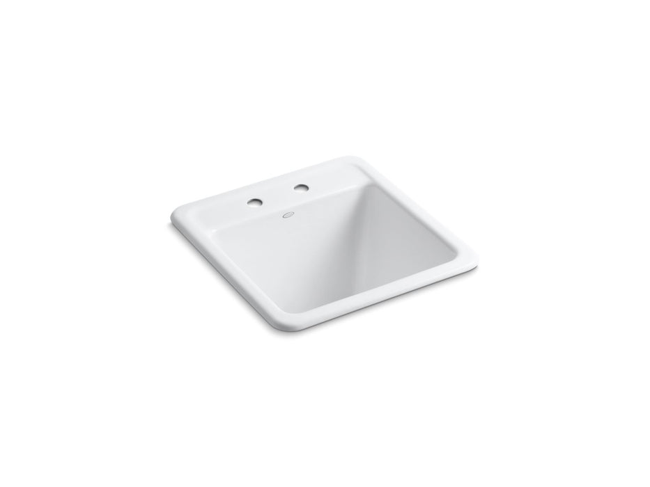 KOHLER K-19022-2 Park Falls 21" top-/undermount single-bowl utility sink