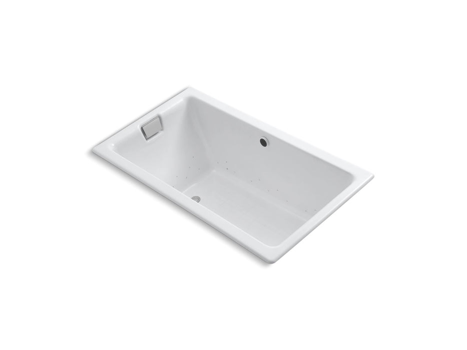 KOHLER K-856-GH0 Tea-for-Two 66" x 36" drop-in Heated BubbleMassage air bath