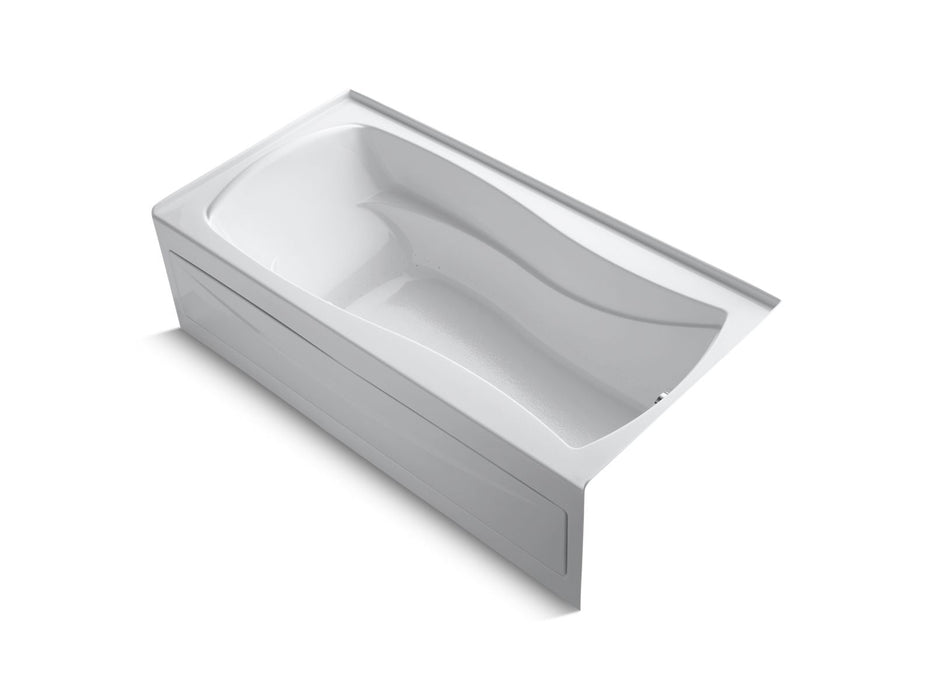 KOHLER K-1257-GHRA Mariposa 72" x 36" alcove Heated BubbleMassage air bath, right drain