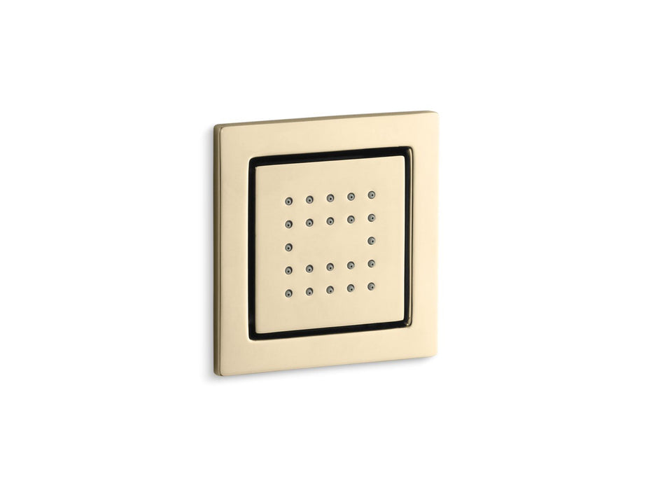 KOHLER WaterTile Square 22-nozzle single-function body spray, 2.5 gpm