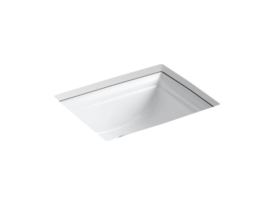 KOHLER K-2339 Memoirs 20" rectangular undermount bathroom sink