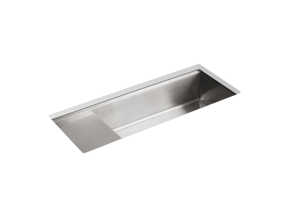 KOHLER K-3761 Stages 45" undermount single-bowl workstation kitchen sink