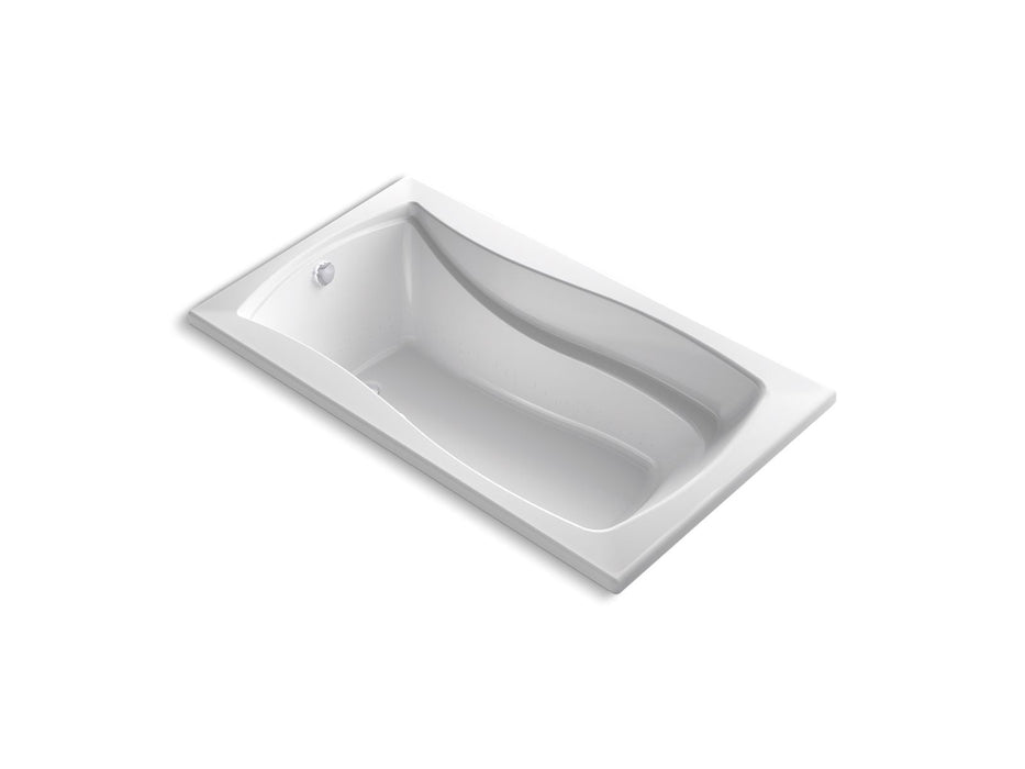 KOHLER K-1224-GH Mariposa 66" x 36" drop-in Heated BubbleMassage air bath