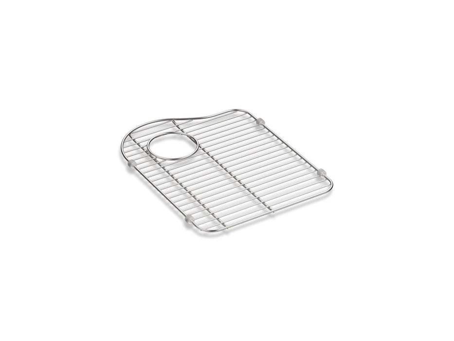 KOHLER K-5133 Hartland Stainless steel sink rack, 13-1/8" x 16-7/8", for left-hand bowl