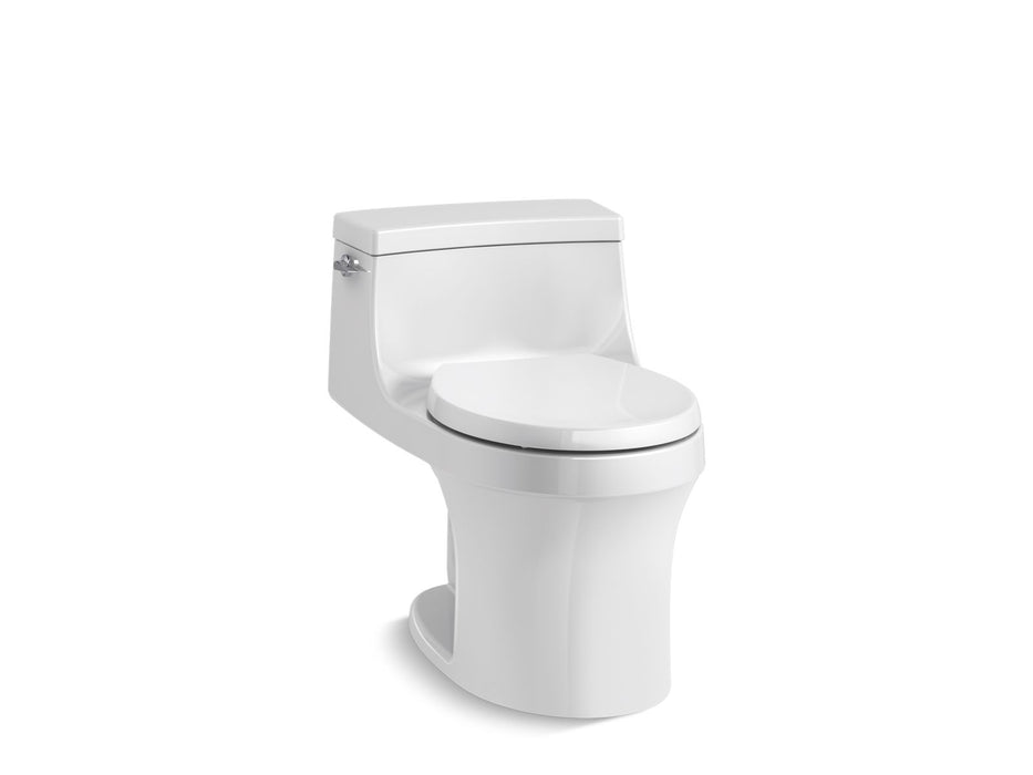 KOHLER K-4007 San Souci One-piece round-front toilet, 1.28 gpf