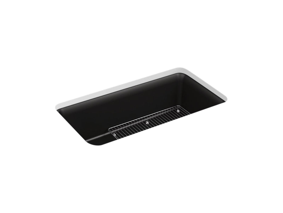 KOHLER K-8206 Cairn 33-1/2" undermount single-bowl kitchen sink