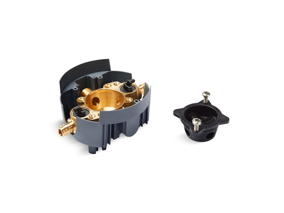 KOHLER K-P8300-US Rite-Temp Valve body rough-in with service stops and PEX expansion connections, project pack