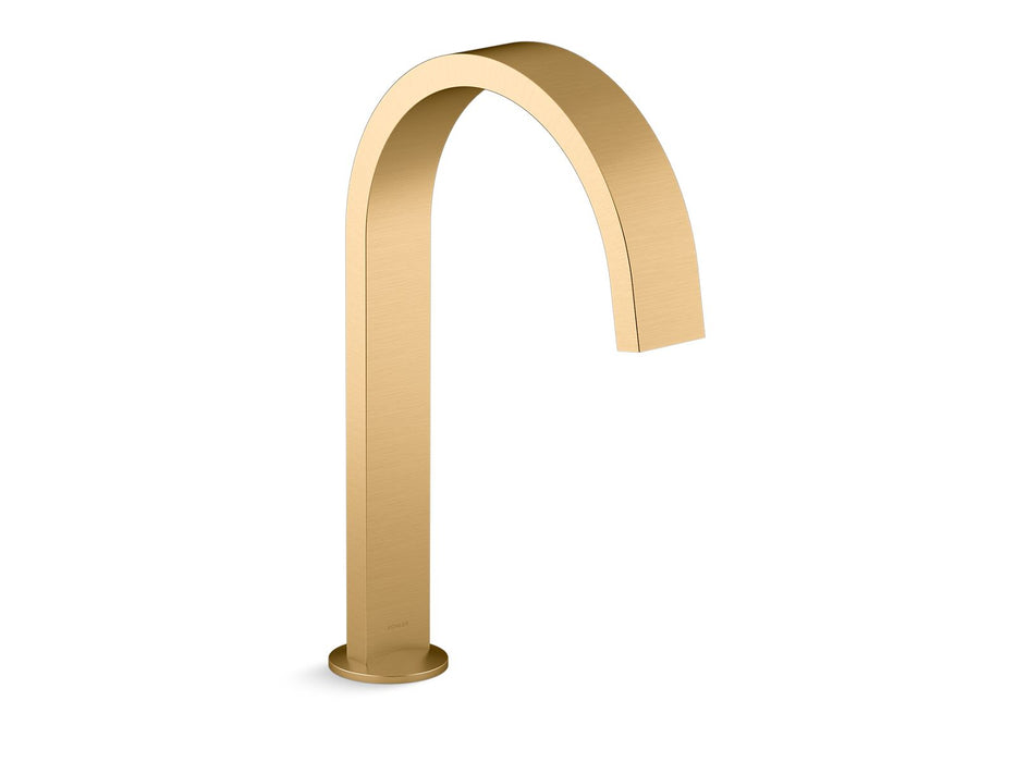 KOHLER K-77986 Components Deck-mount bath spout with Ribbon design