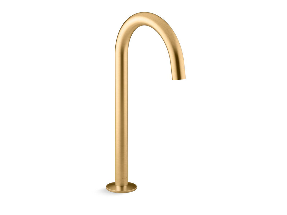 KOHLER K-77965 Components Bathroom sink faucet spout with Tube design, 1.2 gpm