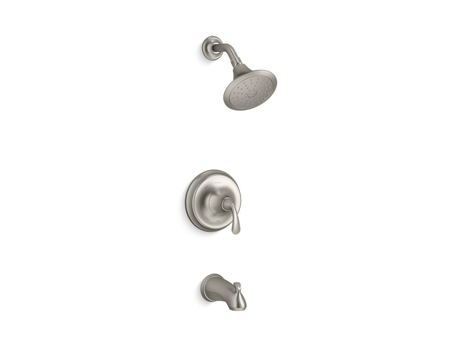 KOHLER K-TS10275-4G Forte Rite-Temp bath and shower trim kit, 1.75 gpm, slip-fit spout