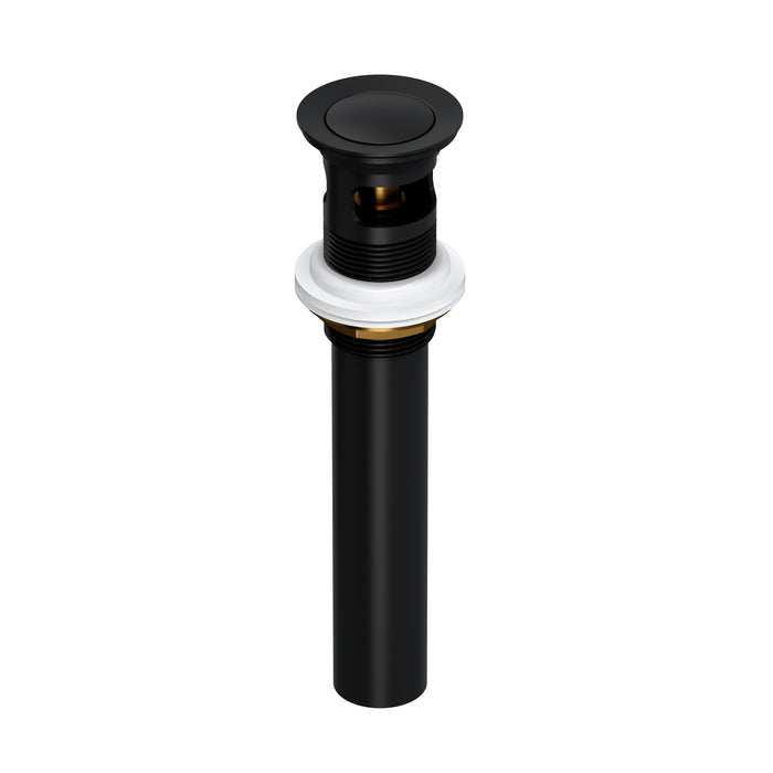 ROHL 0127DOF Push Drain With Overflow