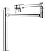 hansgrohe 04060000 Allegro E Pot Filler Faucet Deck Mounted with Metal Lever Handles in Chrome