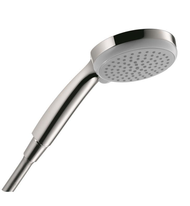 hansgrohe 04332000 Croma E 2 GPM Single Function Handshower with Air Power and Quick Clean Technologies in Chrome