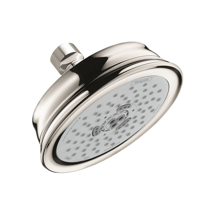 hansgrohe 04333830 Croma C 100 3-jet Showerhead in Polished Nickel