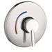 hansgrohe 04441000 Commercial S Pressure Balance Trim in Chrome