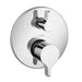 hansgrohe 04448000 S/E Pressure Balanced Valve Trim with Integrated Diverter - Less Valve in Chrome
