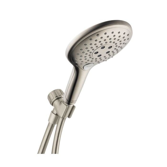 hansgrohe 04487820 Raindance Select S 2.5 GPM Multi-Function Handshower Package in Brushed Nickel