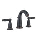 hansgrohe 06117920 Swing C Widespread Faucet with Lever Handle in Rubbed Bronze