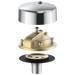 Commercial Instit Parts 061213A WC Retrofit Complete (inc. Cover, Cap, Diaphragm Guide & Pin) - Chrome
