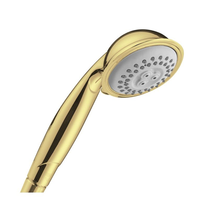 hansgrohe 06127930 Croma C 2.5 GPM Multi-Function Handshower with Quick Clean Technology in Polished Brass