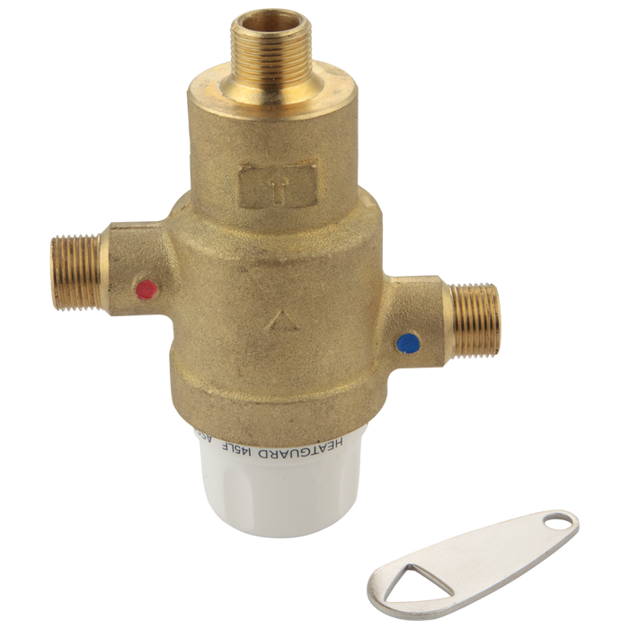 Commercial Instit Parts 063136A Thermostatic Mixing Valve 3/8 In Compression (#8 LF Box)