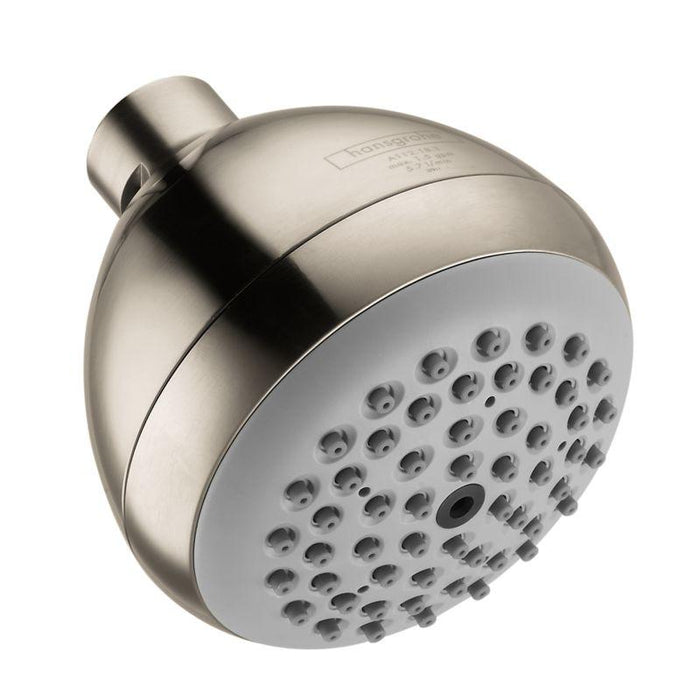hansgrohe 06498820 Croma E Single Function 1.5 GPM Shower Head in Brushed Nickel